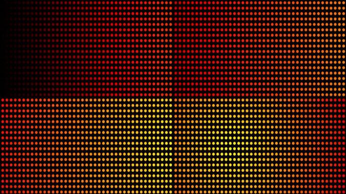 抽象背景红色黄色圆圈光栅效果复古法西