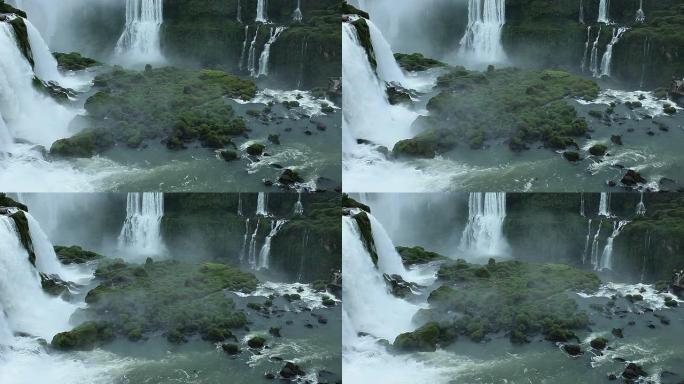 伊瓜苏瀑布，最大的瀑布系列。