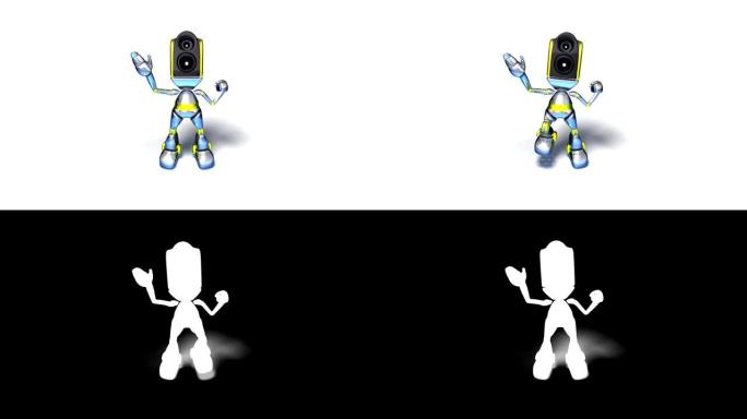 机器人跳舞 (可与阿尔法通道循环)
