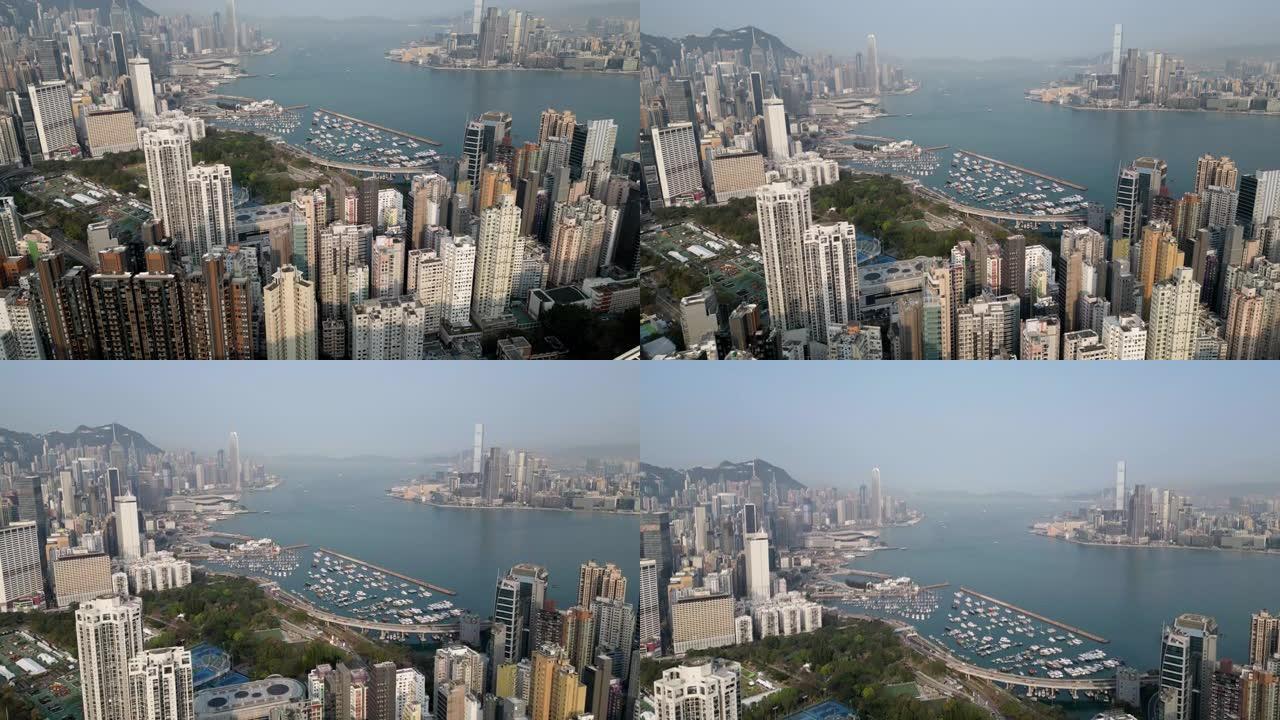 香港城市向前迈进