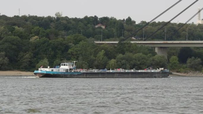 油轮驳船多瑙河