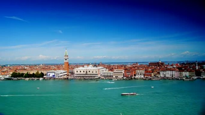 威尼斯城的一些景点，鸟瞰图圣马可