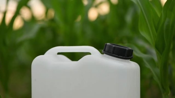 玉米耕地除草剂用空白模型白色塑料壶