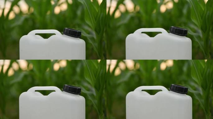 玉米耕地除草剂用空白模型白色塑料壶