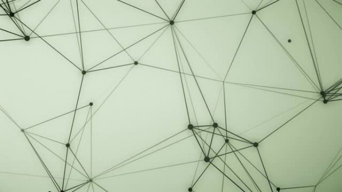神经网络 (可循环) 丛抽象背景，技术，连接，通信，未来