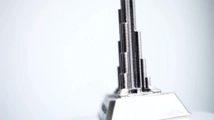 小雕像摩天大楼哈利法塔