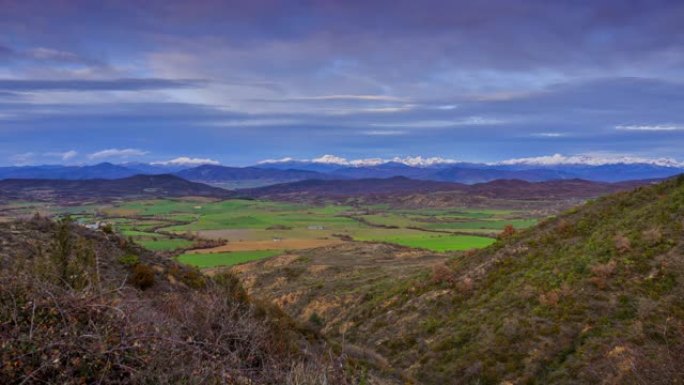西班牙乡村: 比利牛斯山脉