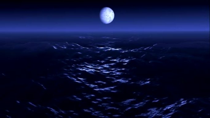 海洋的月光
