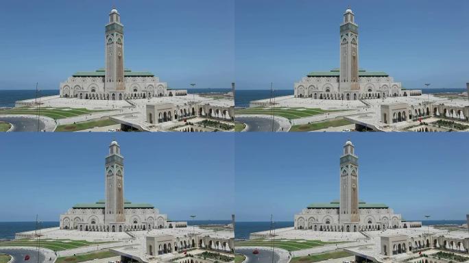 摩洛哥卡萨布兰卡的大清真寺