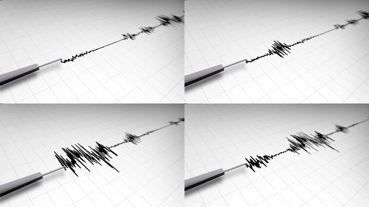 地震地震仪线
