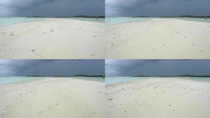 美丽的马尔代夫沙滩