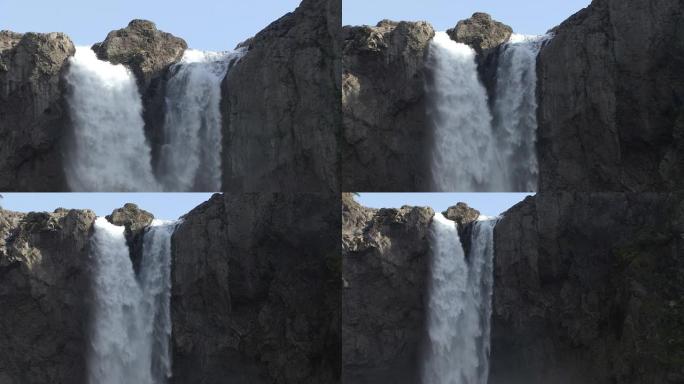 华盛顿州斯诺夸尔米瀑布