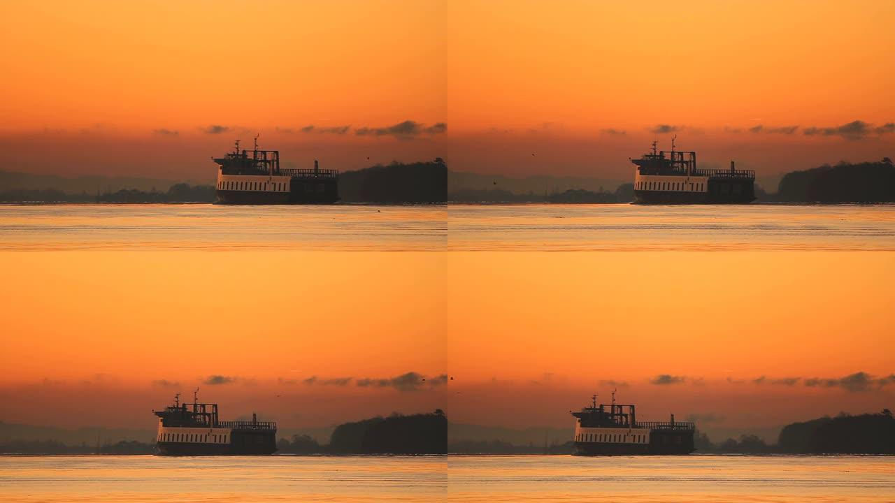 工业船，弗雷泽河黎明