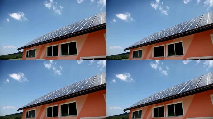 高清剪辑: 太阳能电池板