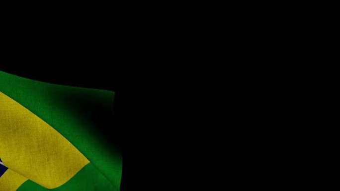 带有Alpha/Matte的巴西旗过渡LtoR