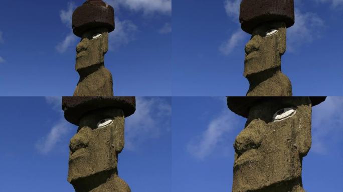 摩艾雕像复活节岛