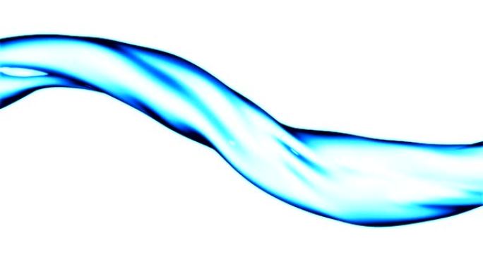 浮动液体螺旋 (蓝色)