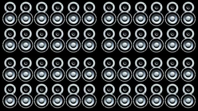 由装载器制成的墙壁