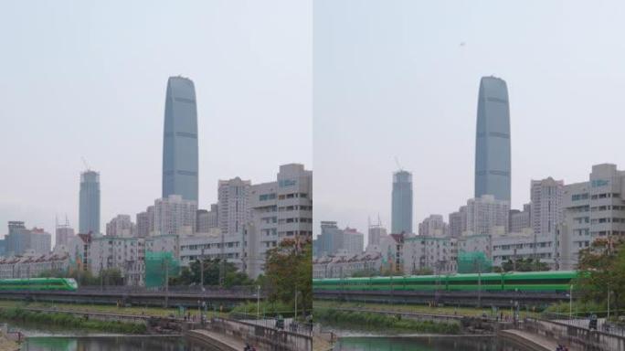 深圳的高速列车深圳风光深圳高铁