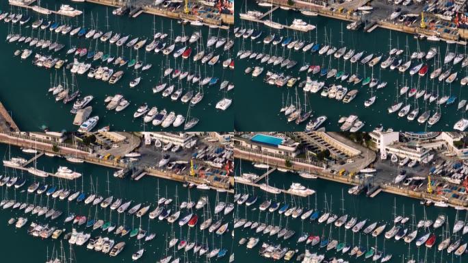 香港海上帆船停车场