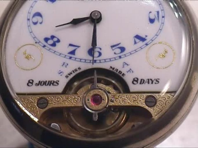 非常古老的时钟机制工作