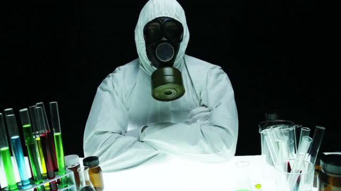生物危害套装化学武器实验室