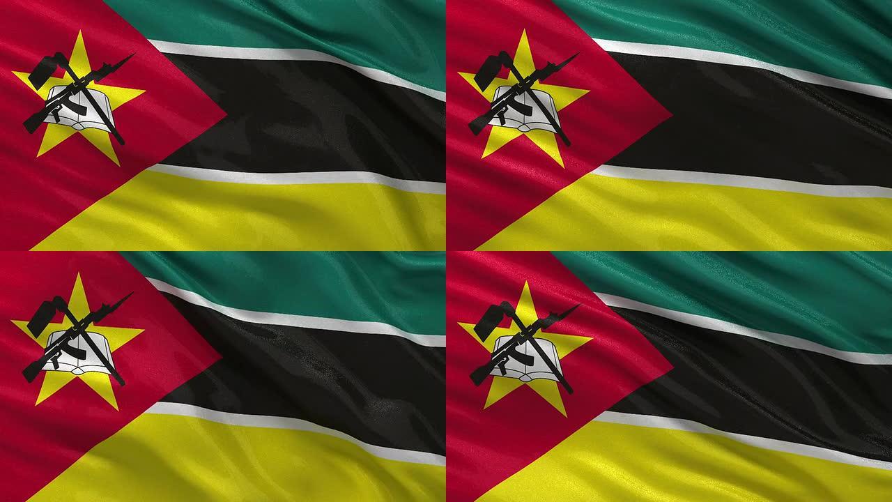 莫桑比克国旗无缝环路