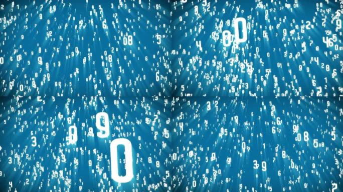 数字雨环高清视频