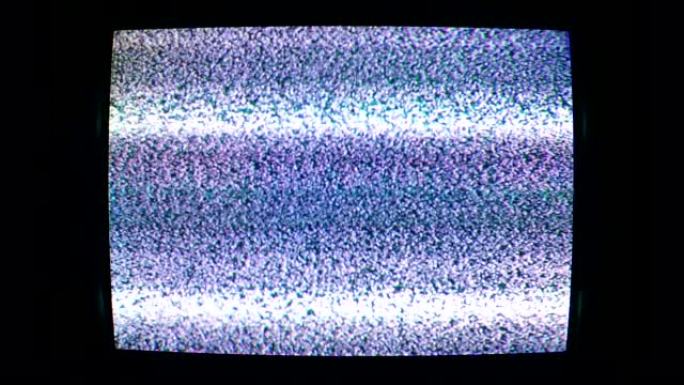 无信号电视干扰噪声电视屏幕干扰信号电视噪声可循环电视故障模式