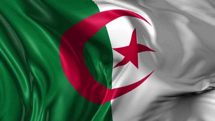 阿尔及利亚国旗
