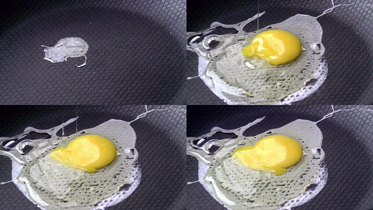 平底锅煎鸡蛋