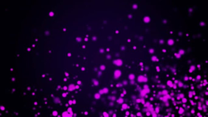 紫色粒子背景视频循环