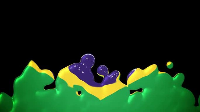 巴西旗液体过渡-阿尔法冰晶