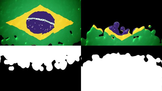 巴西旗液体过渡-阿尔法冰晶