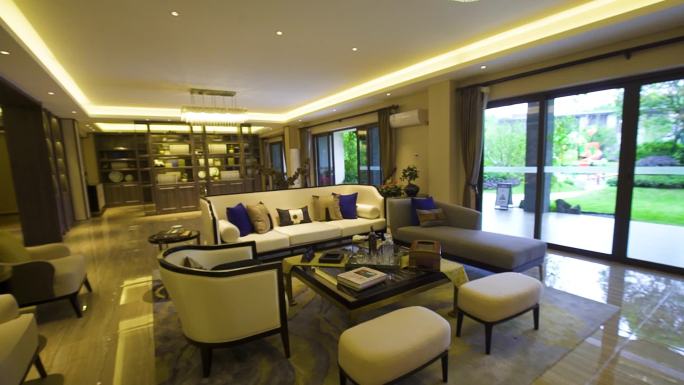 中式风格 客厅奢华 低调 别墅客厅