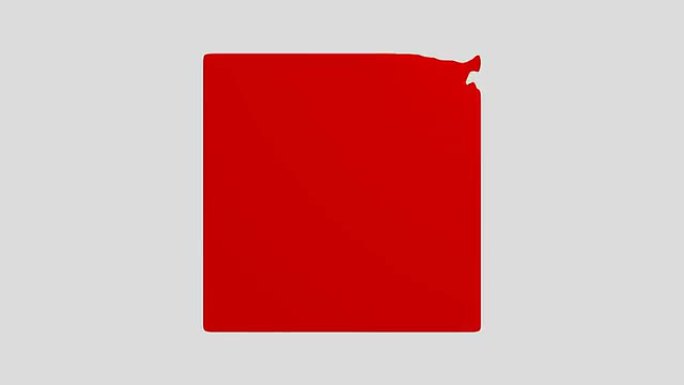 流体立方体-红色 (高清阿尔法)