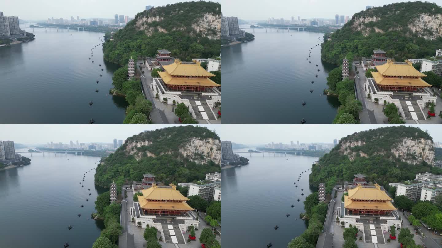 广西柳州文庙航拍 (5)