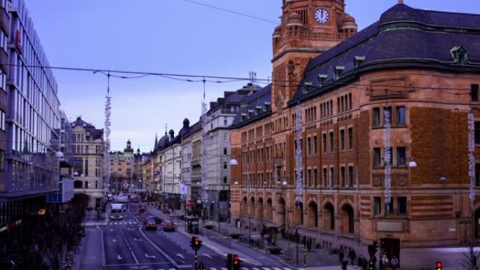 瑞典斯德哥尔摩: 日出