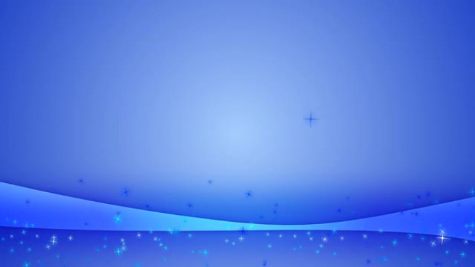 节日明星-蓝色背景