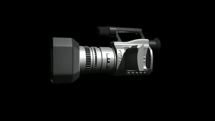 3D摄像机与阿尔法通道高清1080