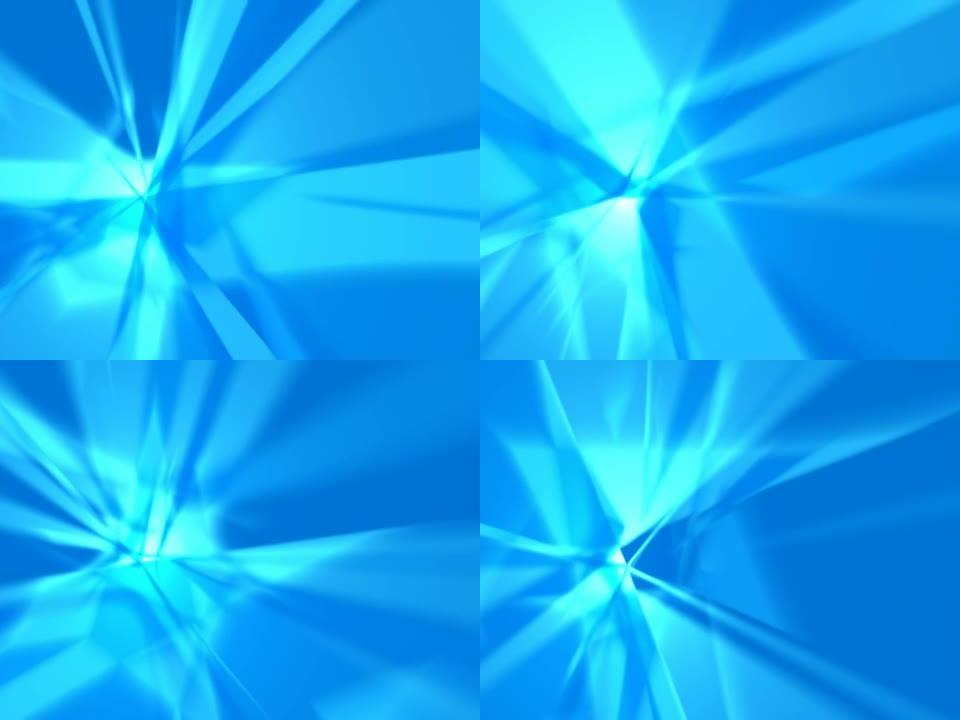 蓝色抽象背景-循环，PAL，25 fps