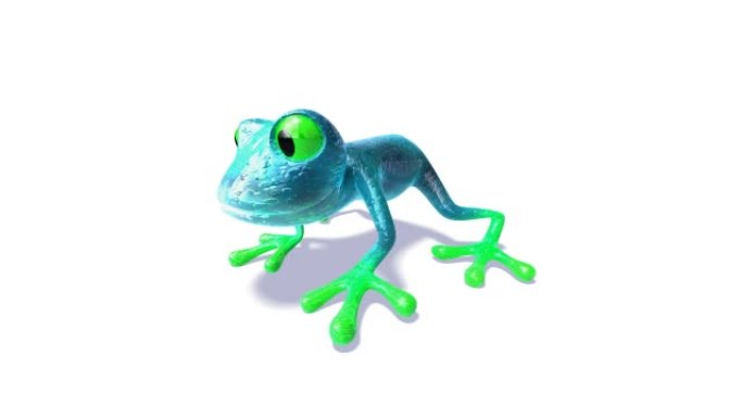 青蛙做俯卧撑 (可循环)