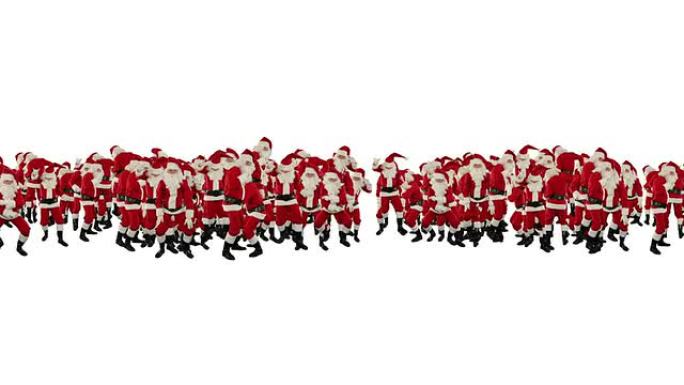 圣诞老人人群跳舞，圣诞晚会2013形状，对白