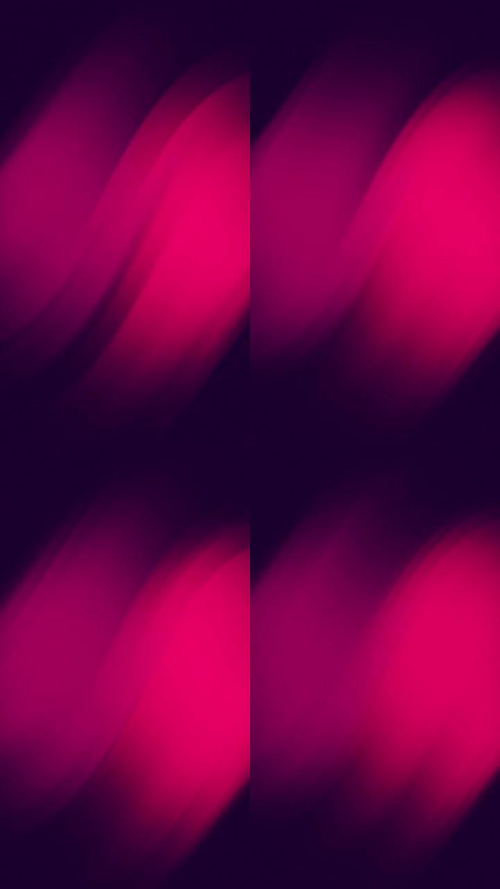 光波背景。紫罗兰色，柔和的波浪图案。