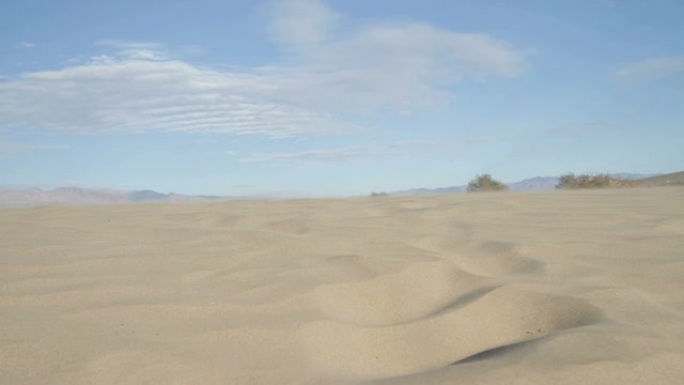 死亡谷炉灶井附近的沙丘
