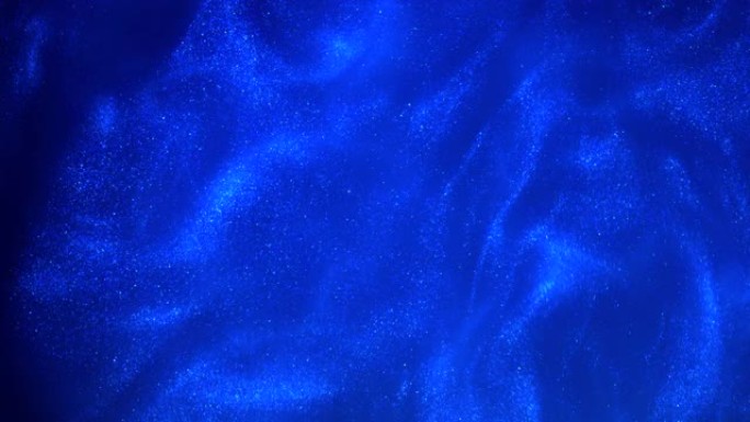 海洋蓝水液体闪光抽象化学反应背景纹理