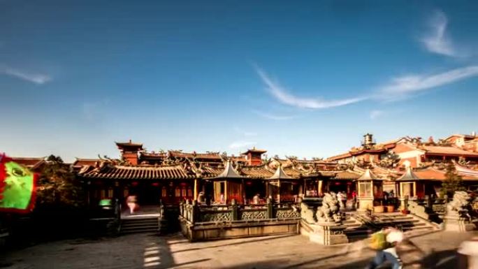 中国泉州-2014年6月4日: 世界文化遗产中国福建省关岳庙