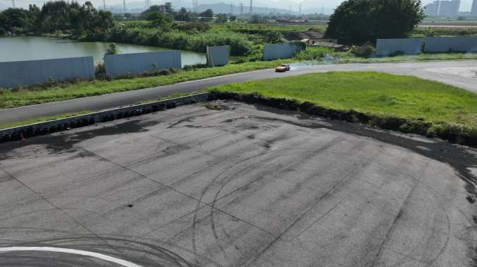 广东惠州福岗赛车场漂移赛车跑车