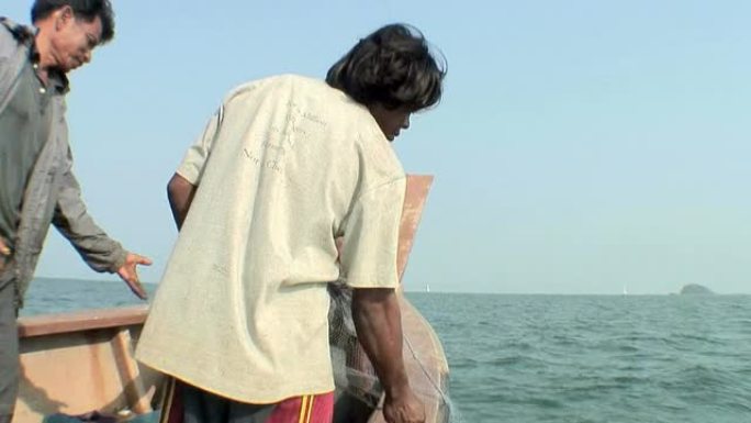 海上吉普赛渔民高清视频