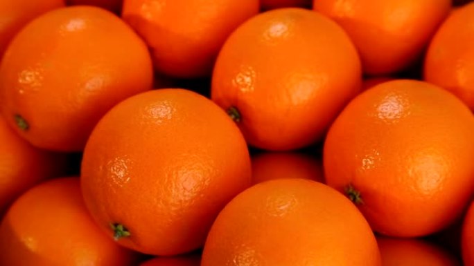 美丽成熟的橘子